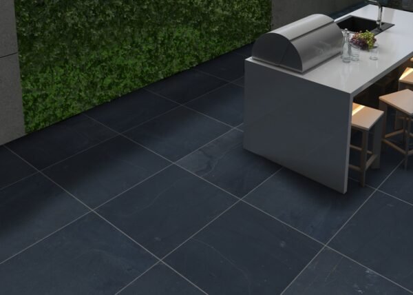 SALERNO BLACK SLATE 600 x 600 x 20mm (15.12m2/pack) - Image 2